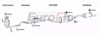 Система выпуска ОГ EuroFlo FDTRAC18 7001A02